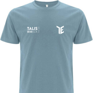 Talis Eck - Organic T-Shirt - Blue Dusk