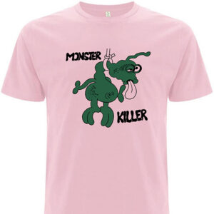 Monsterkiller - Retro T-Shirt - Sweet Pink